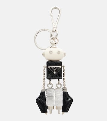 Leather bag charm | Prada
