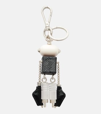 Leather bag charm | Prada