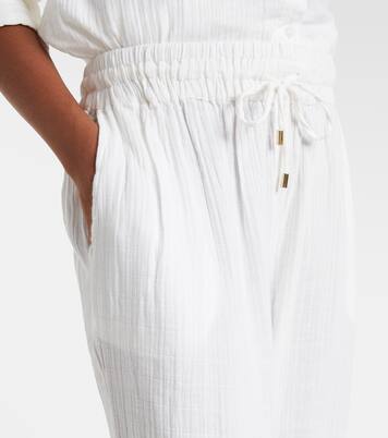 Krissy cotton wide-leg pants | Melissa Odabash