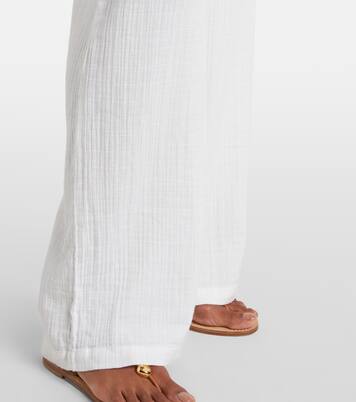 Krissy cotton wide-leg pants | Melissa Odabash