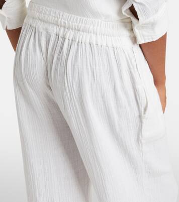 Krissy cotton wide-leg pants | Melissa Odabash
