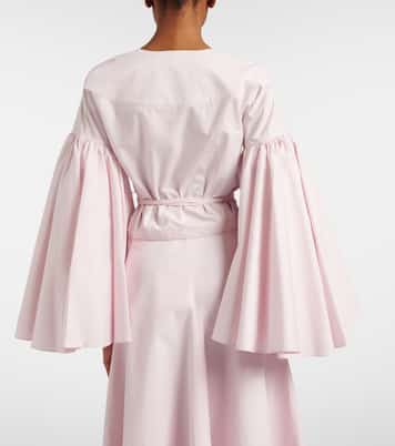 Paysan cotton poplin wrap top | Jacquemus