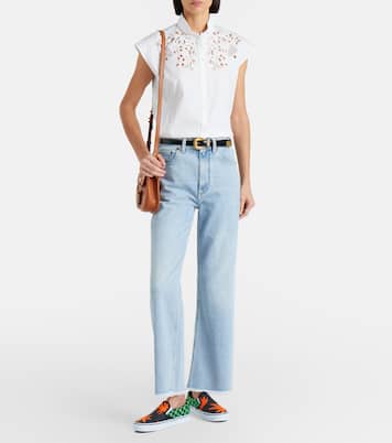 x Vans VLogo printed canvas slip-on sneakers | Valentino Garavani