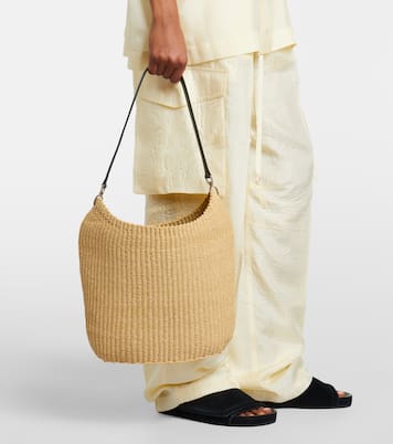 Small Slope Sling woven shoulder bag | Phoebe Philo