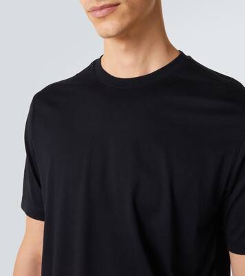 Cotton and silk jersey T-shirt | Slowear