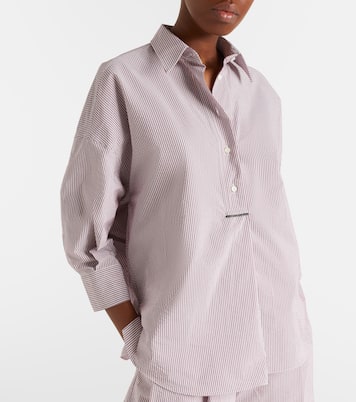 Hemd aus einem Baumwollgemisch | Brunello Cucinelli