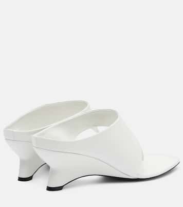 Wedge-Sandalen Marlow 55 aus Leder | Khaite