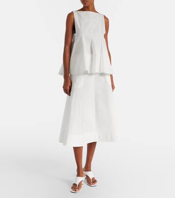 Wedge-Sandalen Marlow 55 aus Leder | Khaite