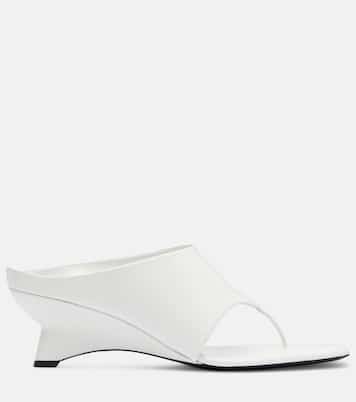 Wedge-Sandalen Marlow 55 aus Leder | Khaite
