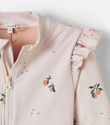 Amel printed rashguard swimsuit | Liewood