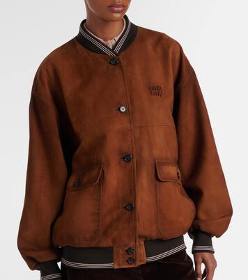 Blouson aus Veloursleder | Miu Miu