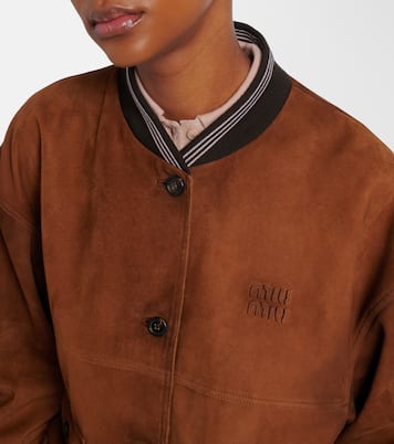 Blouson aus Veloursleder | Miu Miu
