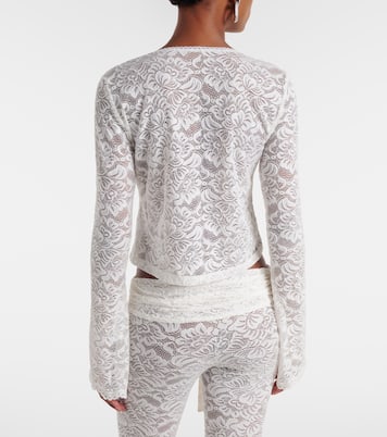 Cardigan Trista in pizzo trasparente | Bananhot