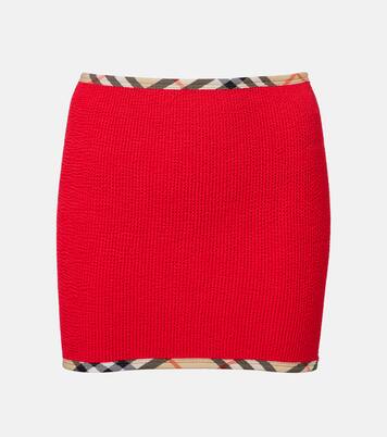 x Hunza G Devyn beach cover-up | Burberry