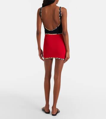 x Hunza G Devyn beach cover-up | Burberry