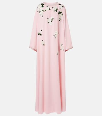 Embroidered floral kaftan | Carolina Herrera