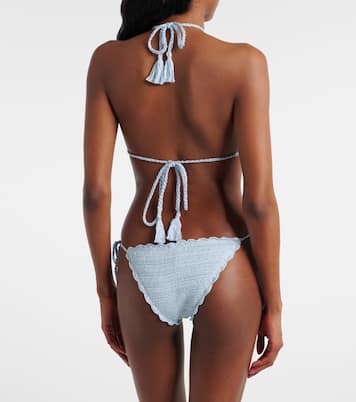 Crochet cotton bikini top | Anna Kosturova