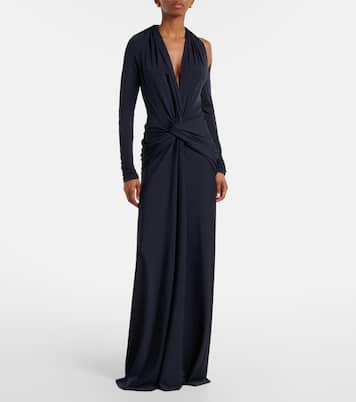 Abito lungo in jersey | Victoria Beckham