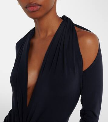 Abito lungo in jersey | Victoria Beckham