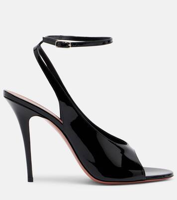 Anok patent leather slingback sandals | Amina Muaddi