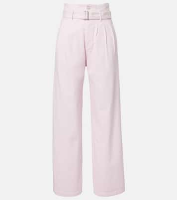 x Maria McManus belted wide-leg jeans | Agolde