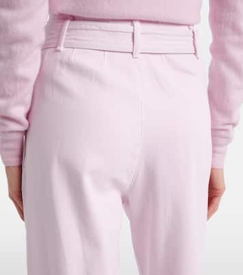 x Maria McManus belted wide-leg jeans | Agolde