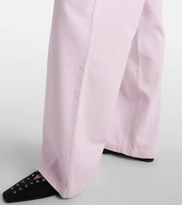 x Maria McManus belted wide-leg jeans | Agolde