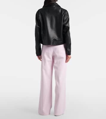 x Maria McManus belted wide-leg jeans | Agolde