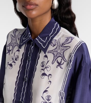 Coast Scarf floral shirt | Farm Rio