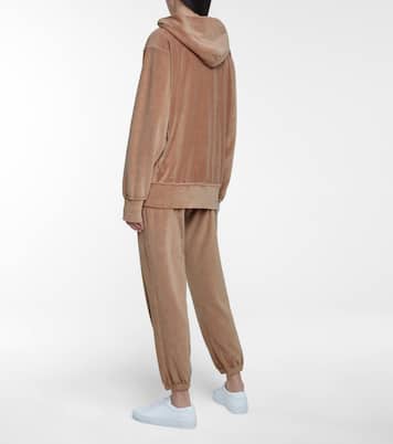 Hoodie aus Samt | Les Tien