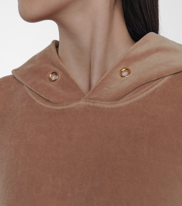 Hoodie aus Samt | Les Tien