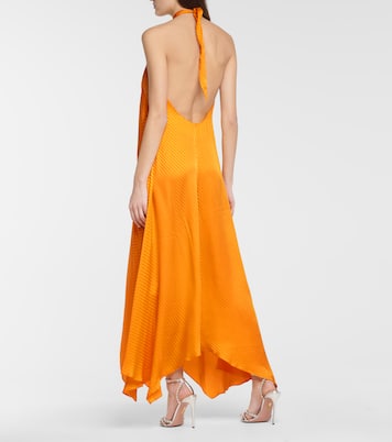 Maxikleid aus Seide | Galvan