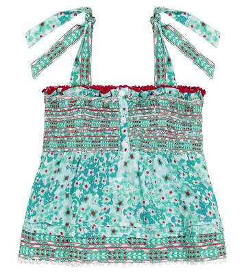 Cindy floral top | Poupette St Barth Kids