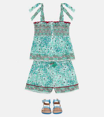 Cindy floral top | Poupette St Barth Kids