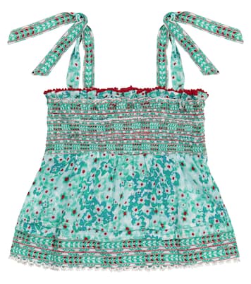 Cindy floral top | Poupette St Barth Kids