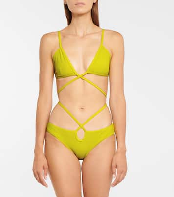 Culotte de bikini croisée | Christopher Esber