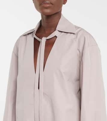 Bluse aus Baumwollpopeline | Jil Sander