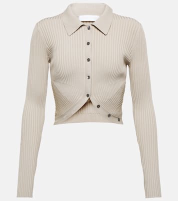 Sol ribbed-knit crop cardigan | Simkhai