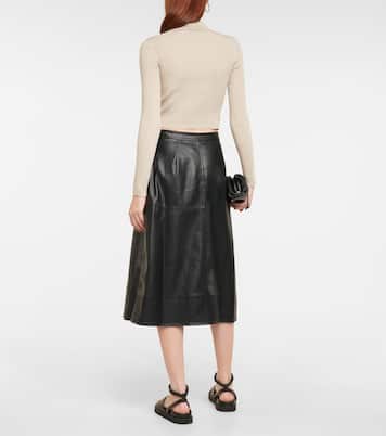 Sol ribbed-knit crop cardigan | Simkhai