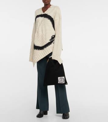 Hose aus einem Wollgemisch | MM6 Maison Margiela