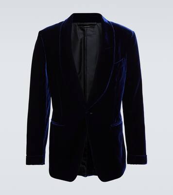 Blazer Shelton de terciopelo | Tom Ford