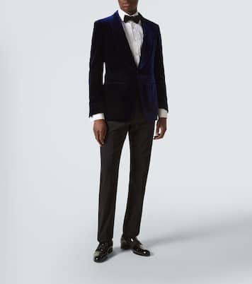 Blazer Shelton de terciopelo | Tom Ford