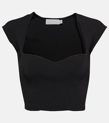Cropped-Top Abia aus Rippstrick | Simkhai