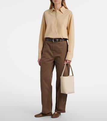 Sac N/S Park Small en cuir | The Row