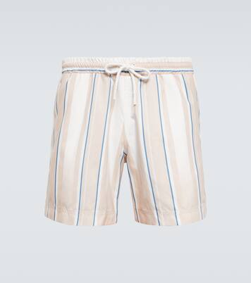 Striped swim shorts | Commas