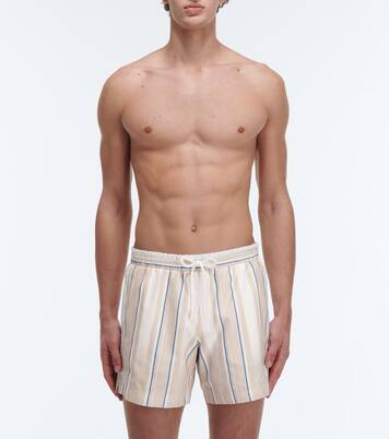 Striped swim shorts | Commas