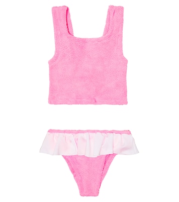 Olive ruffled bikini | Hunza G Kids