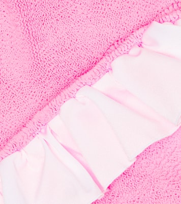 Olive ruffled bikini | Hunza G Kids