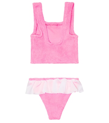 Olive ruffled bikini | Hunza G Kids