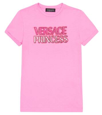 Printed cotton dress | Versace Kids